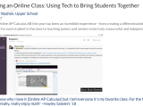 Teaching an Online Class: Using #EdTech to Bring Students Together @SlackHQ @zoom_us @wacom&nbsp;@PearDeck