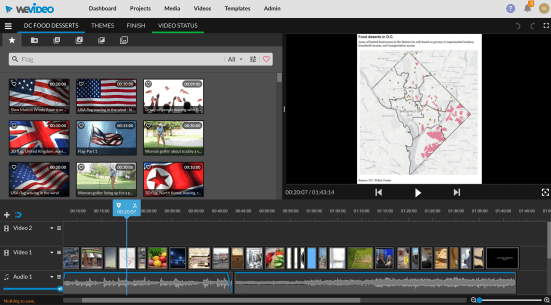 WeVideo Editor DC Food Desserts