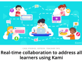 Real-time collaboration to address all learners using Kami @usekamiapp&nbsp;#edtech